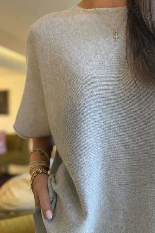 Conrad Layer Knit Smoke